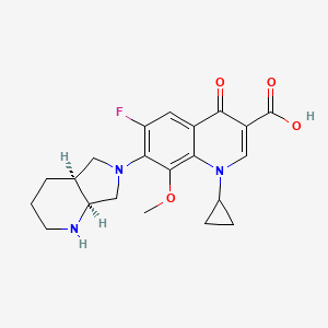 Moxifloxacin — pharmaceutical reference visual